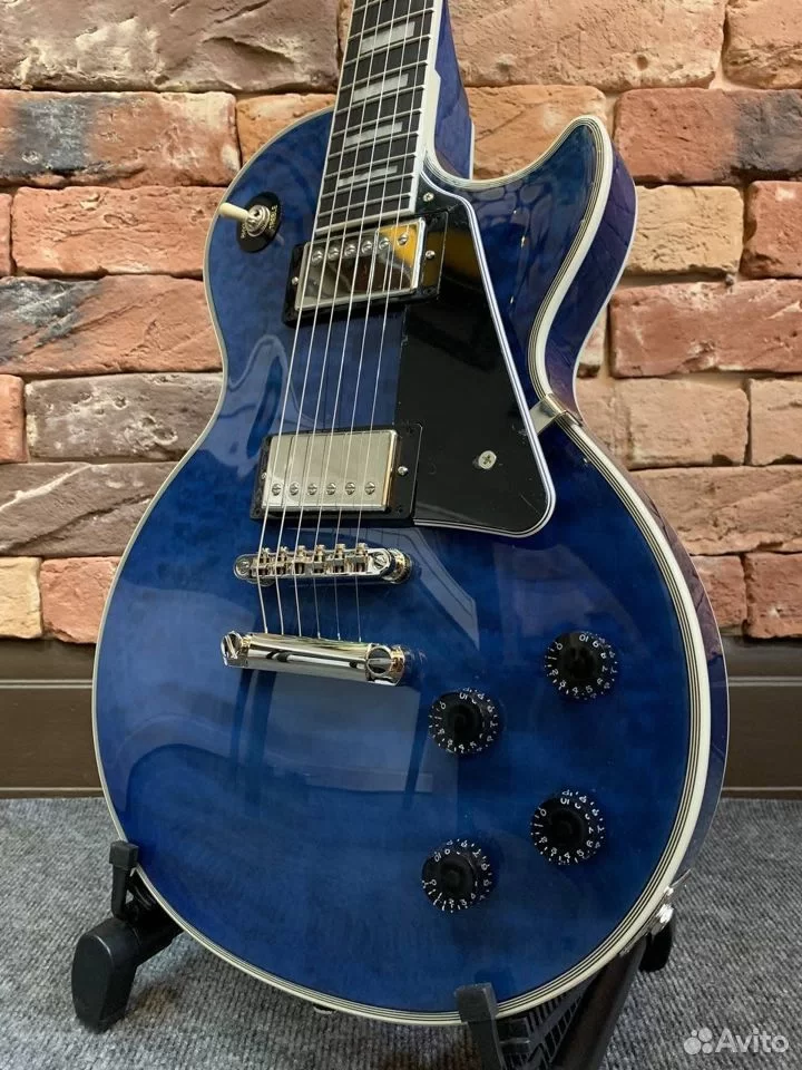 Электрогитара Epiphone Les Paul Custom Quilt Viper