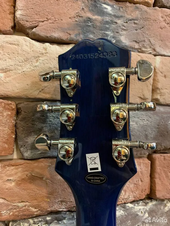 Электрогитара Epiphone Les Paul Custom Quilt Viper - изображение 8