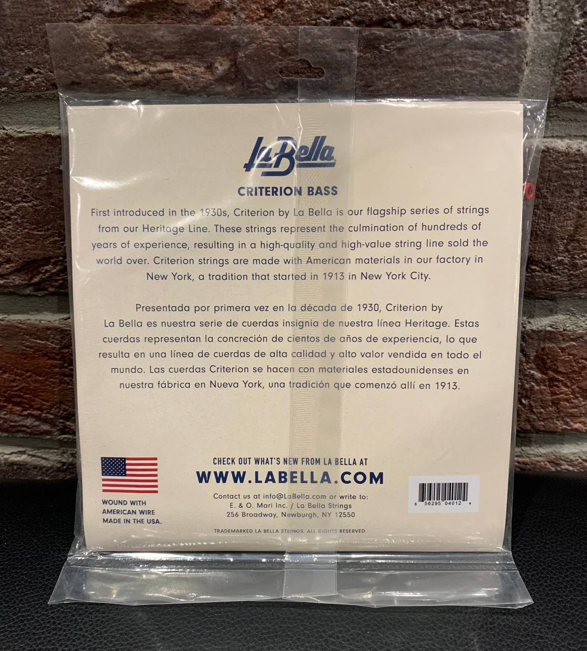 Струны Бас Гитары La Bella Criterion 45-105 (USA) - изображение 2