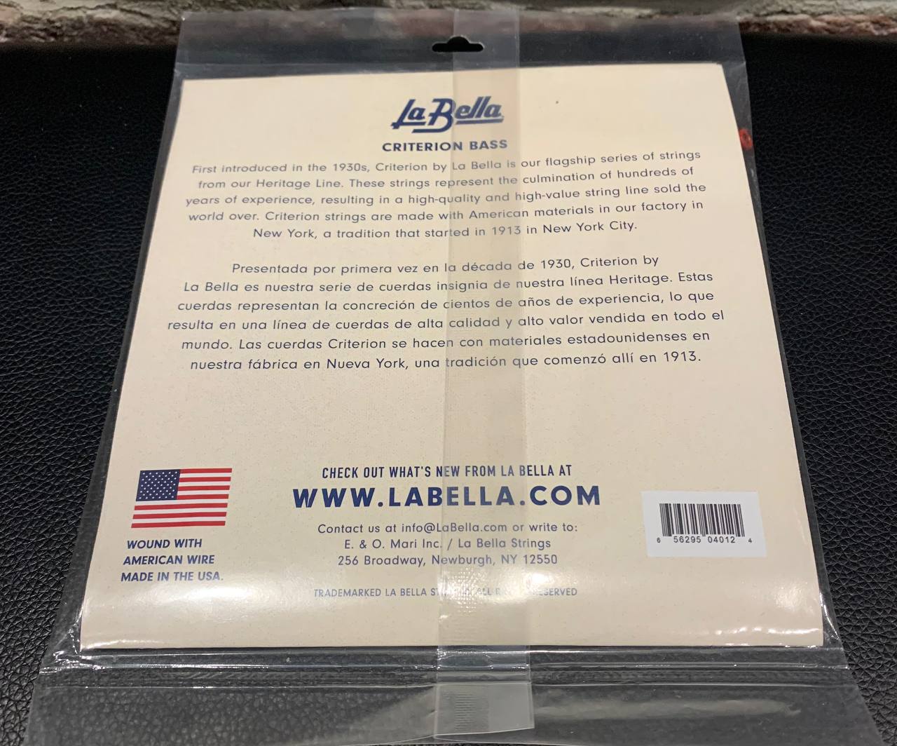Струны Бас Гитары La Bella Criterion 45-105 (USA) - изображение 9