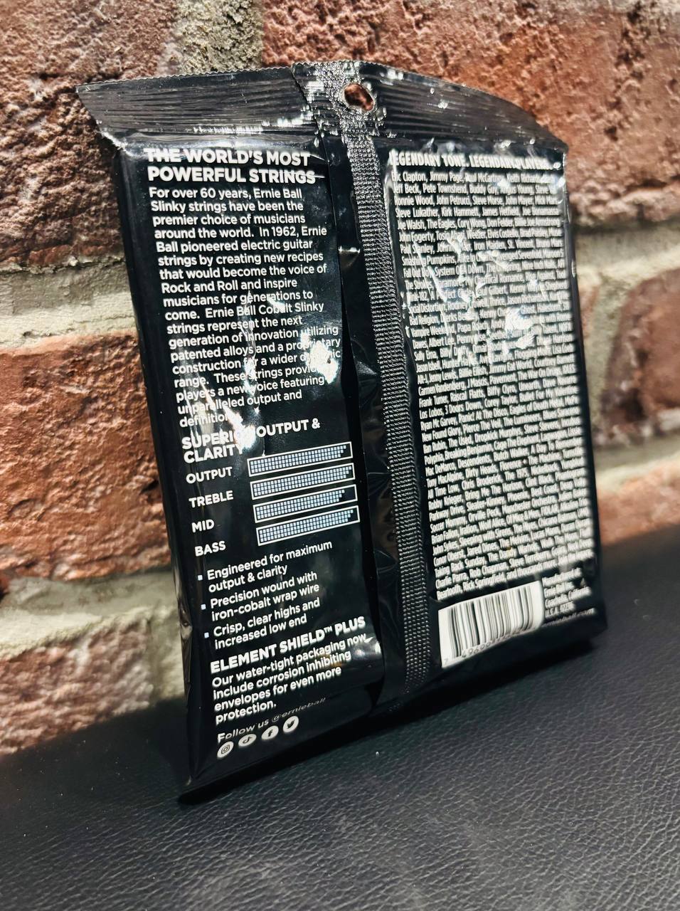 Cтруны для Электрогитары Ernie Ball Cobalt 9.05-44 (Оригинал) - изображение 4