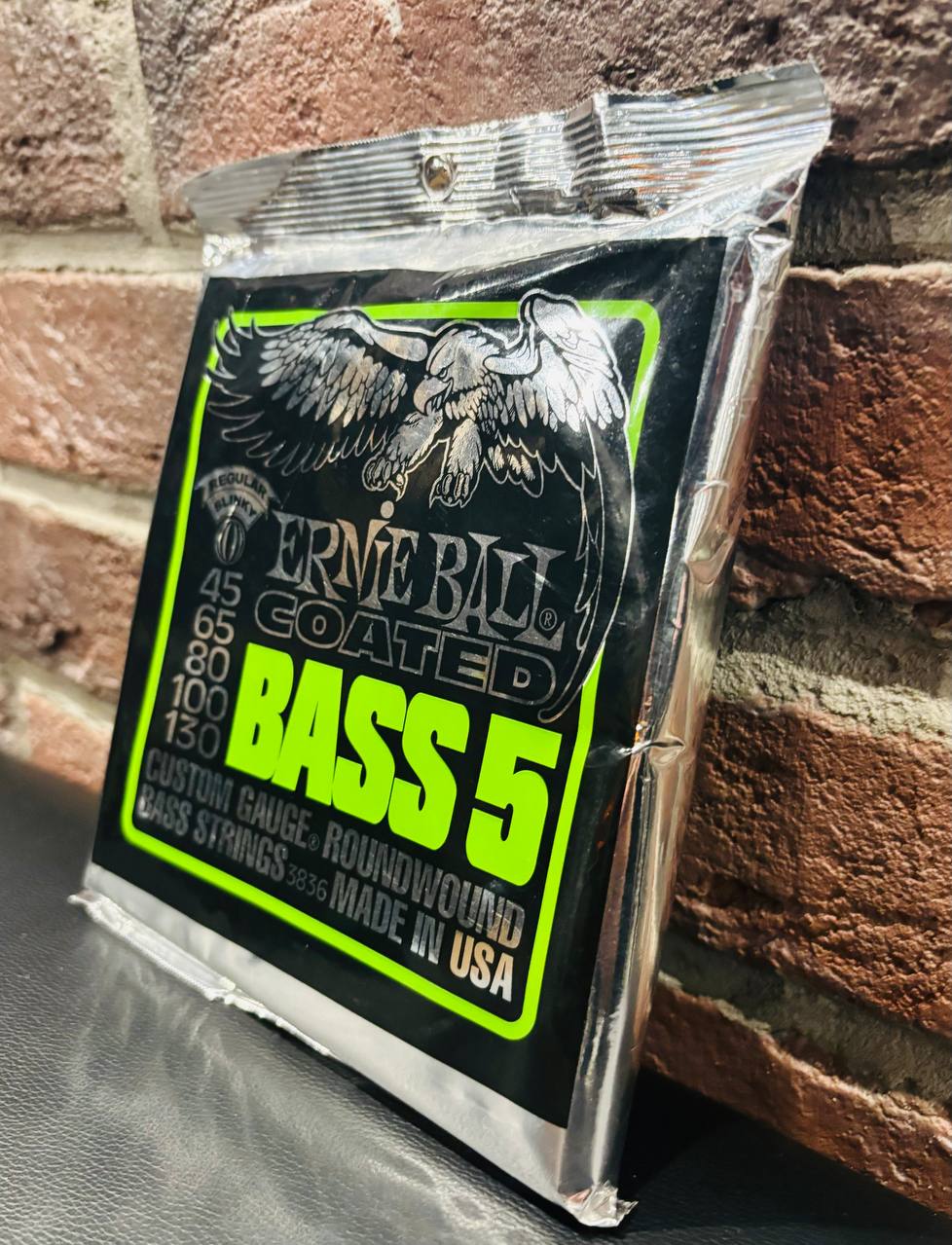 Струны для 5-ти Струнной Бас Гитары Ernie Ball 45-130 (USA) - изображение 3
