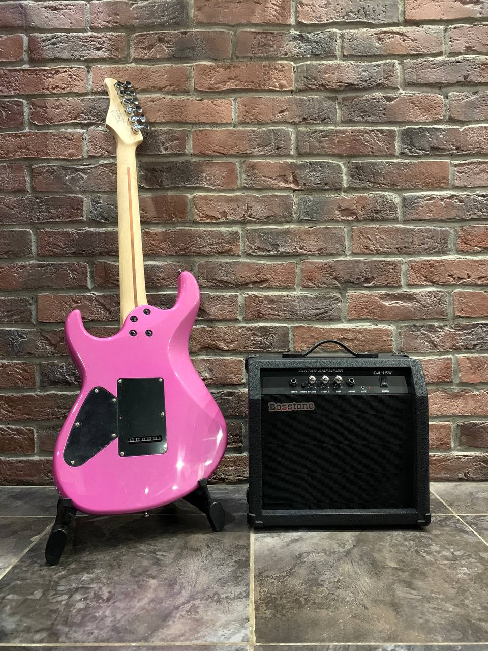 Электрогитара Cort G250 Pink + Мощный Комбик с Перегрузом (Индонезия) - изображение 2