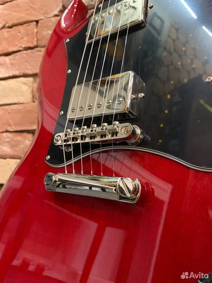 Электрогитара Epiphone SG Standard Heritage Cherry - изображение 4