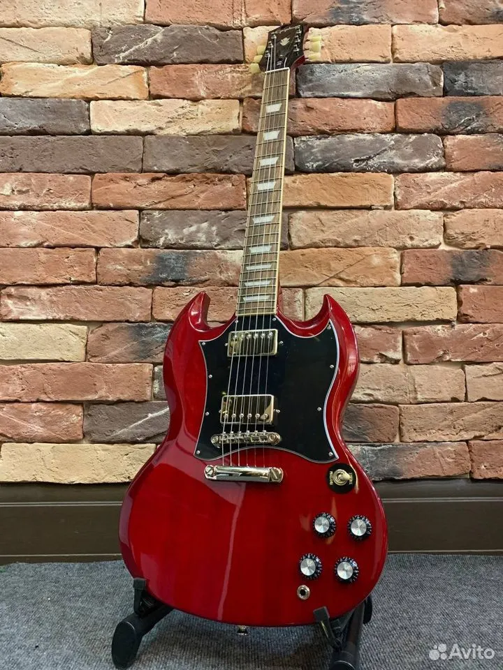 Электрогитара Epiphone SG Standard Heritage Cherry - изображение 9