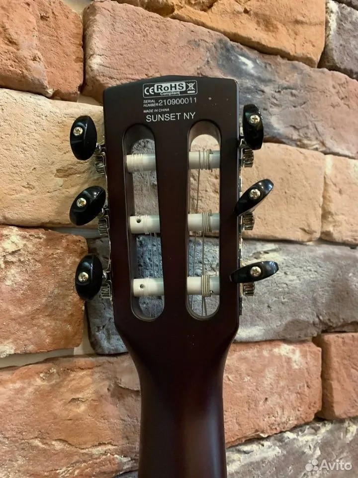Классическая Гитара Cort Sunset-Nylectric-NAT - изображение 8