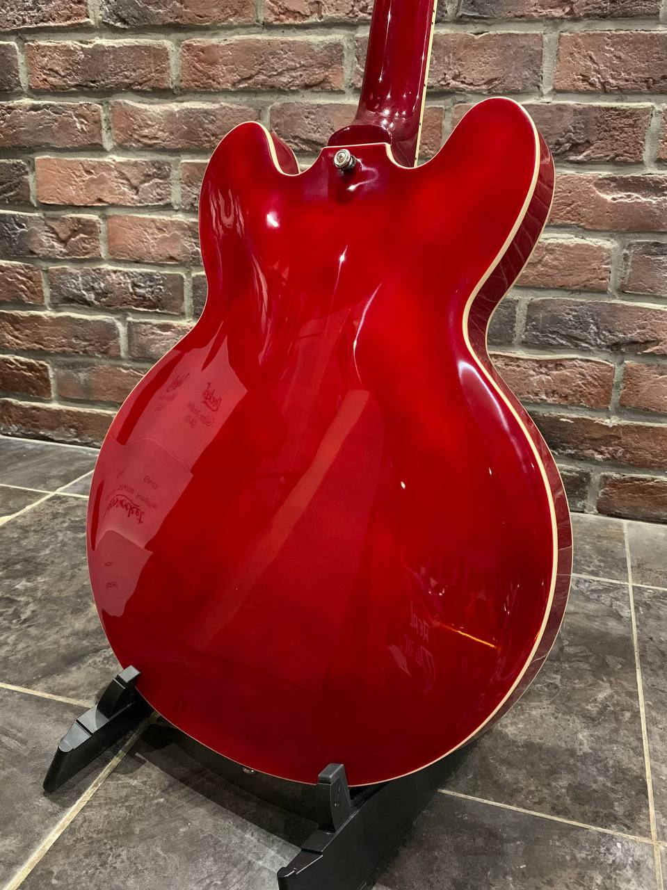 Электрогитара EART 335 Gloss Red - изображение 3