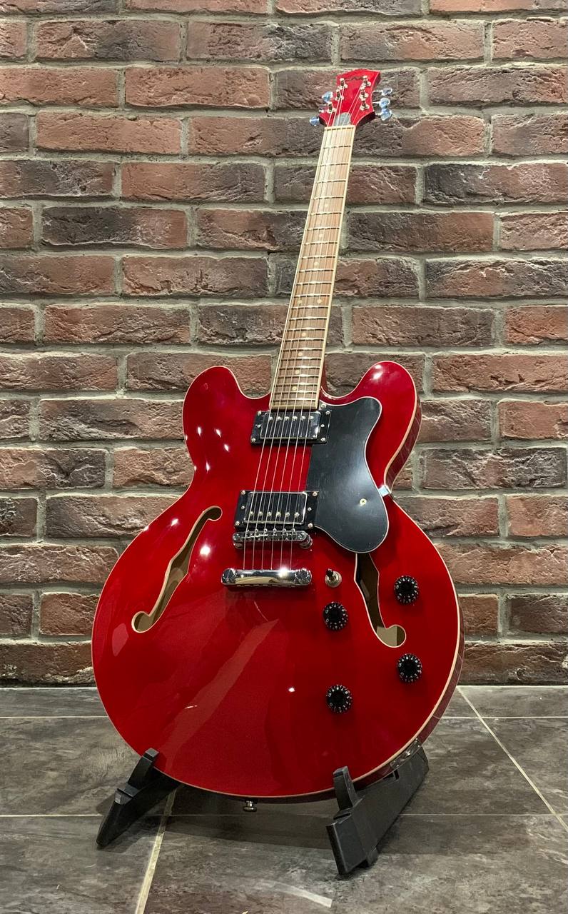Электрогитара EART 335 Gloss Red - изображение 10