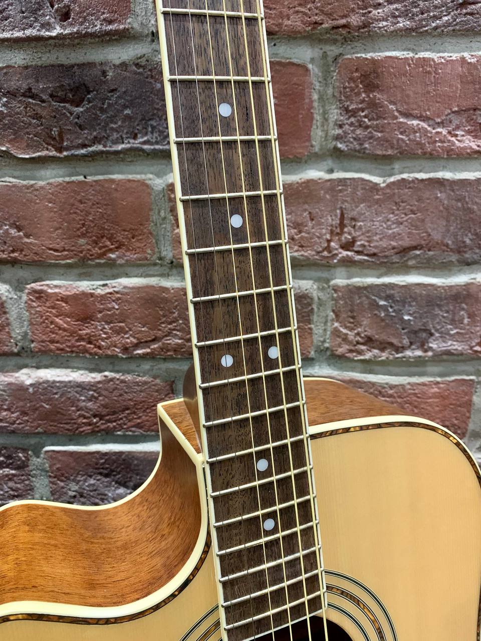 Леворукая Электроакустическая Гитара Cort 880 EQ (Индонезия) - изображение 3