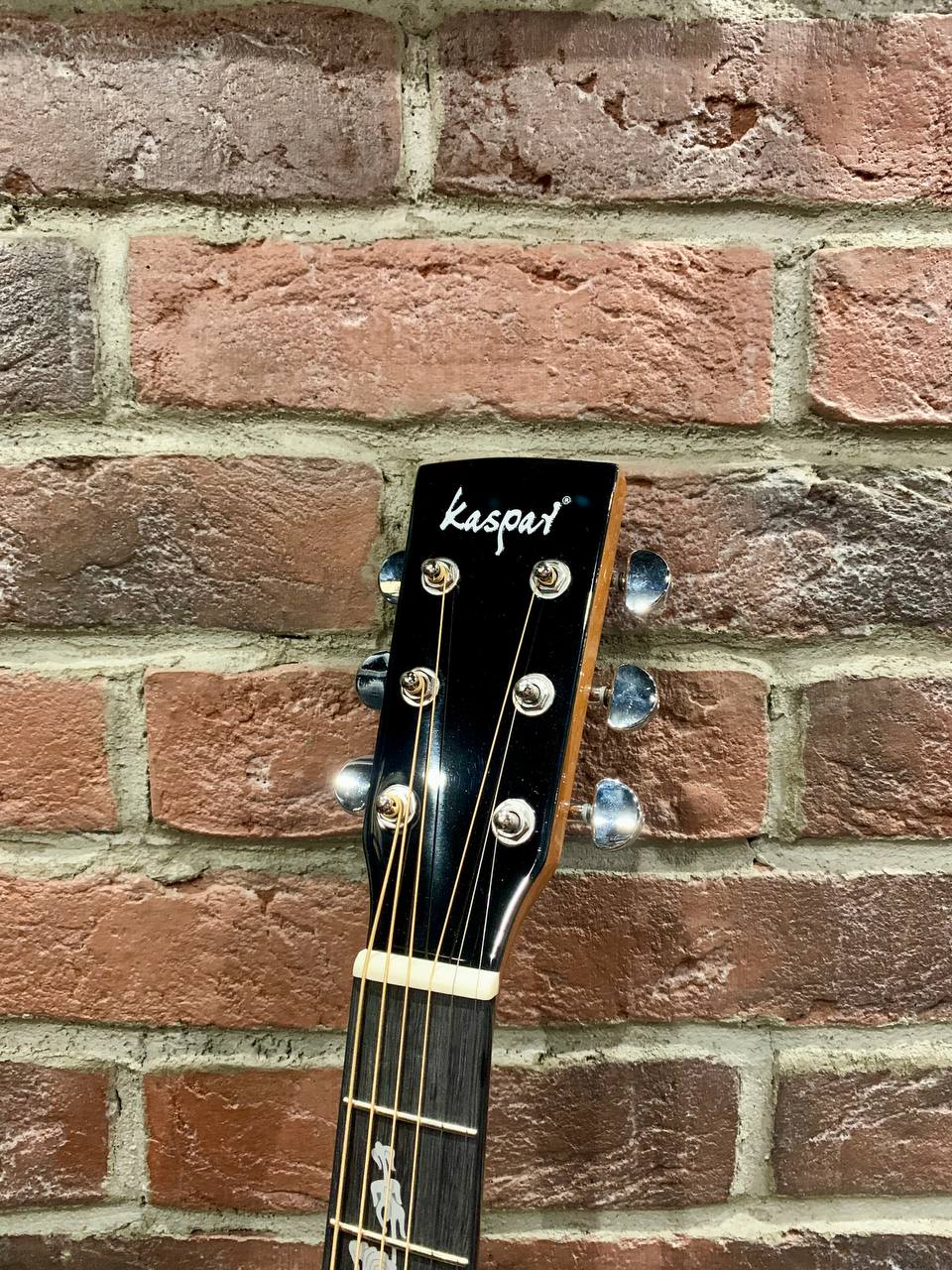 Электроакустическая Гитара Kaspai с Fishman (Массив Ели) - изображение 6