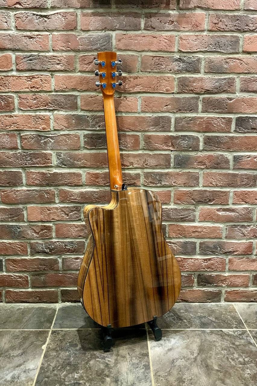 Электроакустическая Гитара Kaspai с Fishman (Массив Ели) - изображение 10