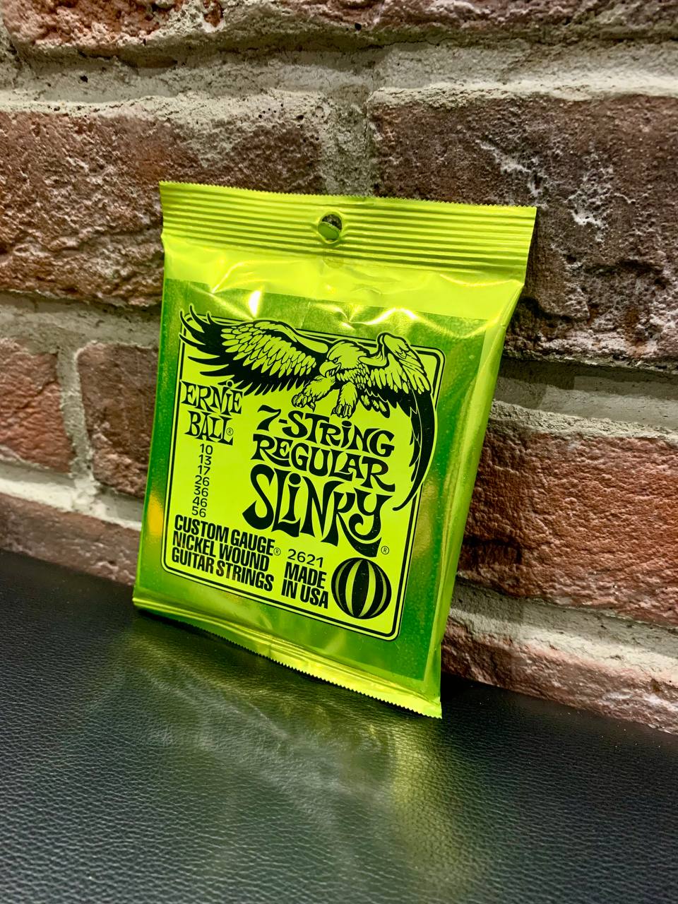 Струны для 7-ми струнной Электрогитары Ernie Ball 10-56 (USA) - изображение 3