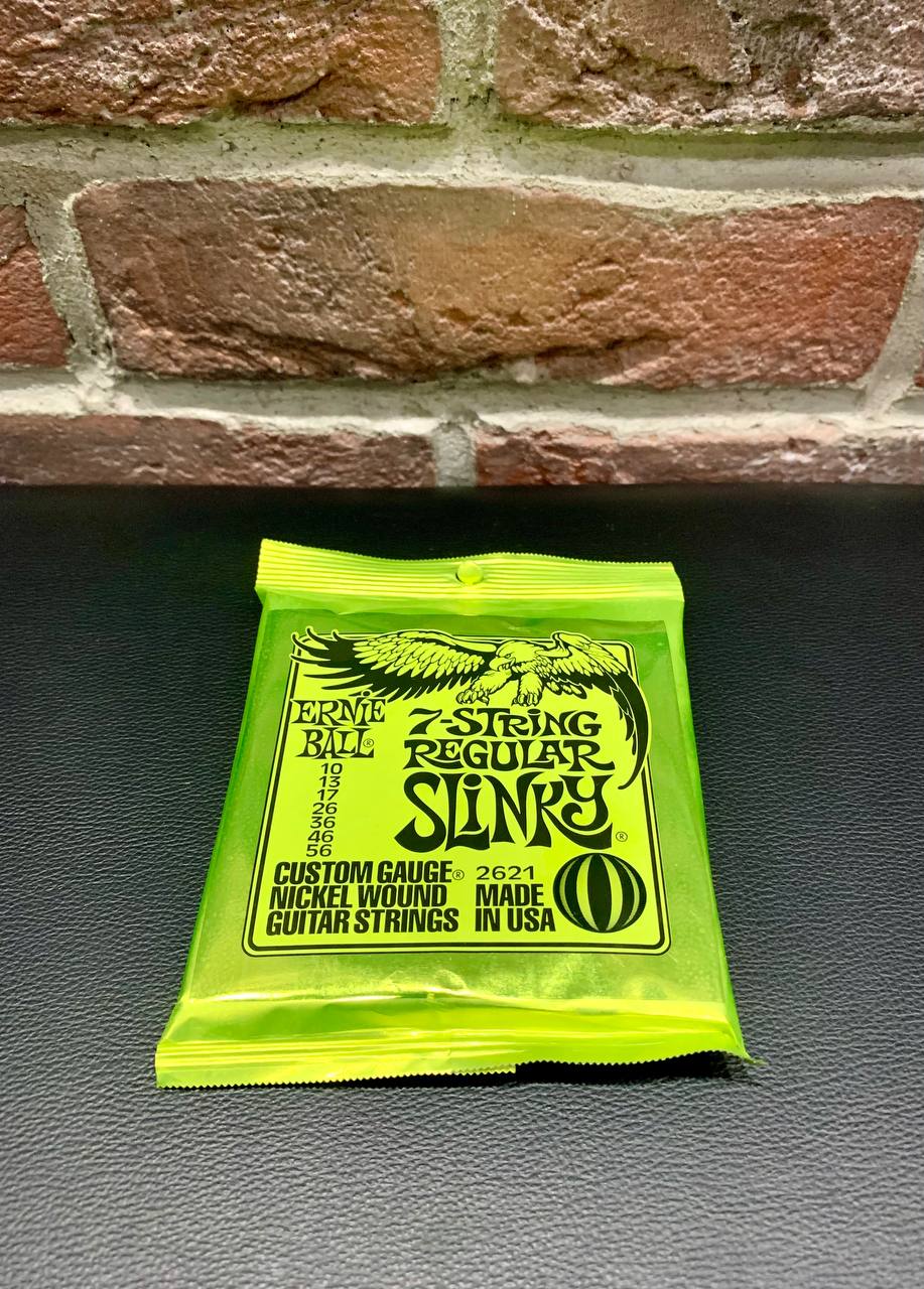 Струны для 7-ми струнной Электрогитары Ernie Ball 10-56 (USA) - изображение 9