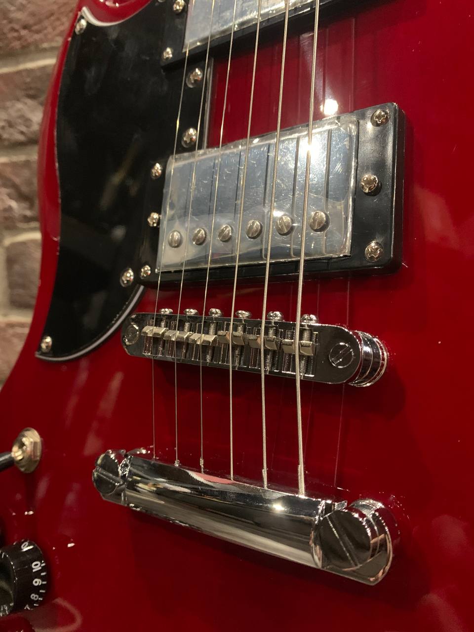 Леворукая Электрогитара Harley Benton LF-SG Red - изображение 4