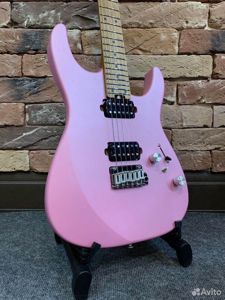 Электрогитара EART Guitar DMX-10 Pink