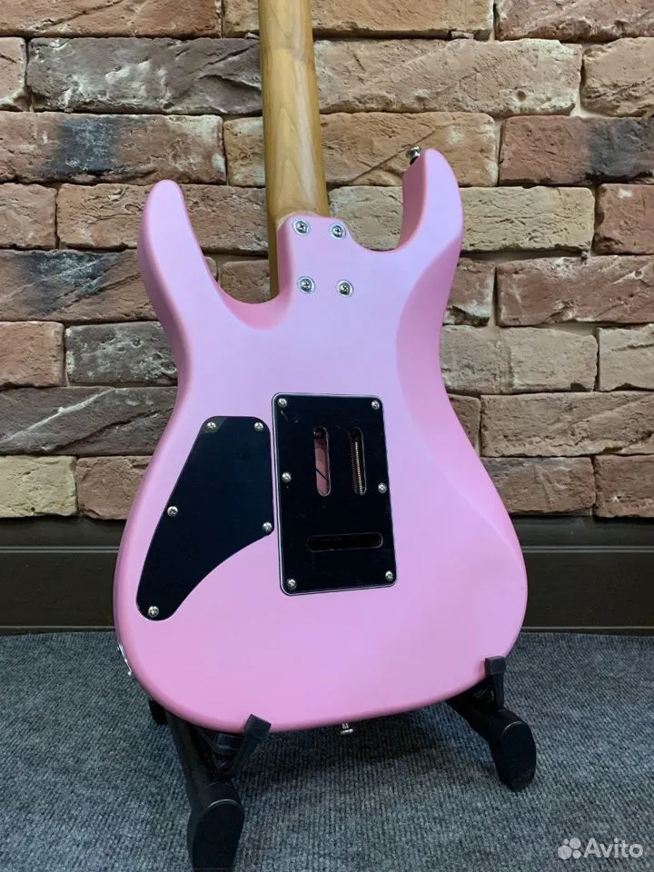 Электрогитара EART Guitar DMX-10 Pink - изображение 2