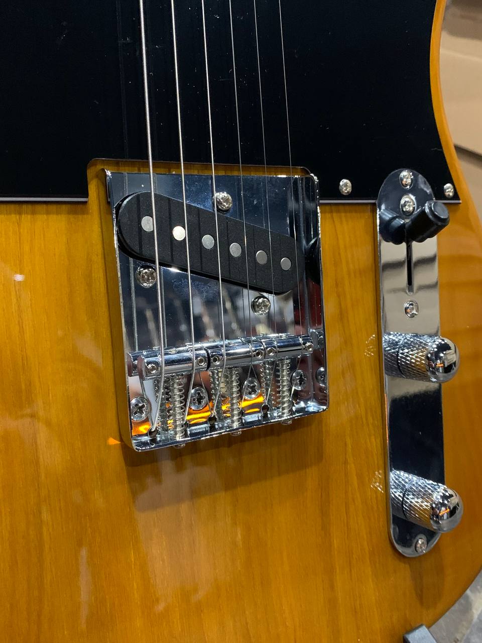 Электрогитара BT Telecaster SS Brown-Nat - изображение 3
