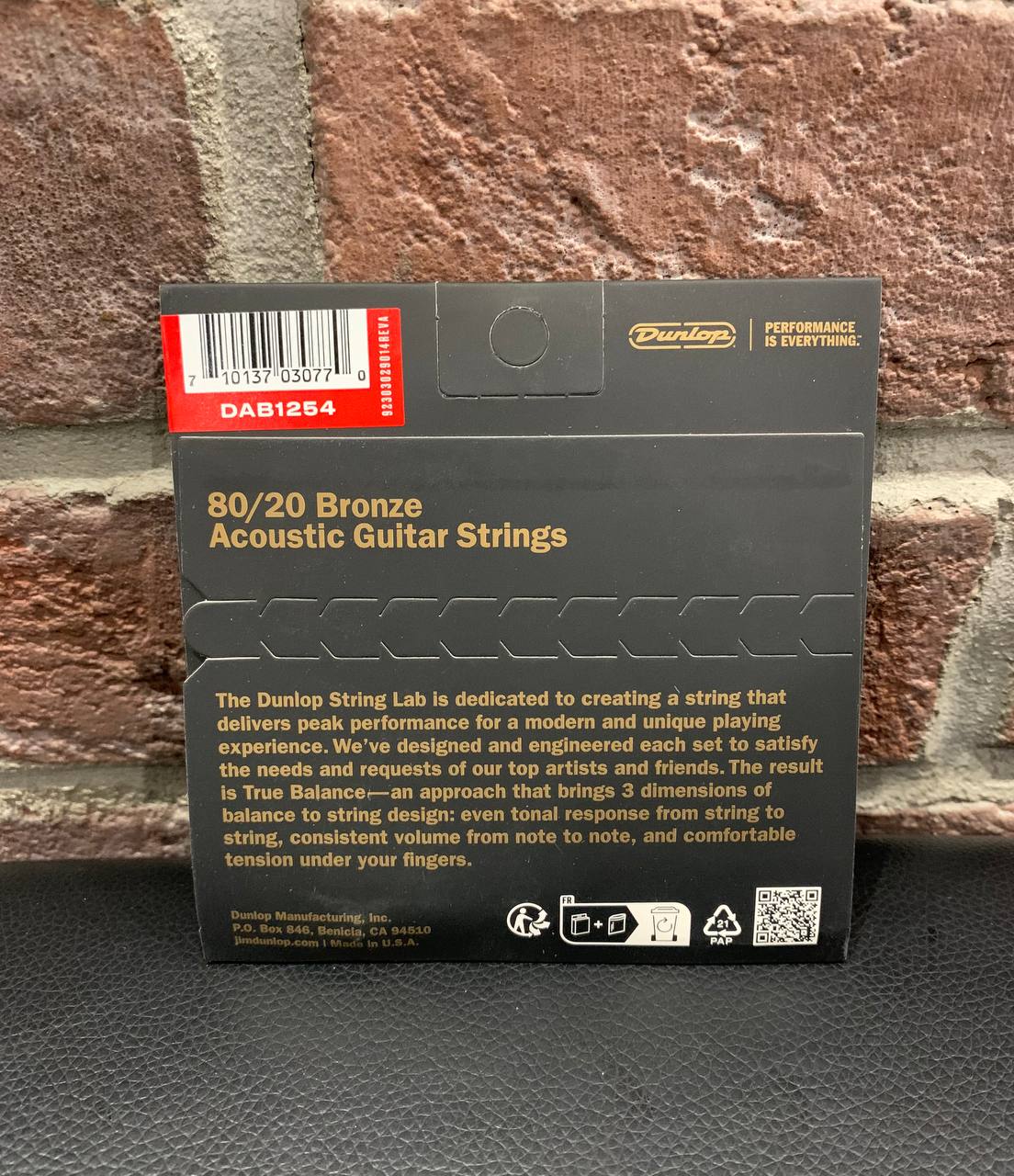 Струны для Акустической Гитары Dunlop 12-54 Bronze Light (USA) - изображение 2