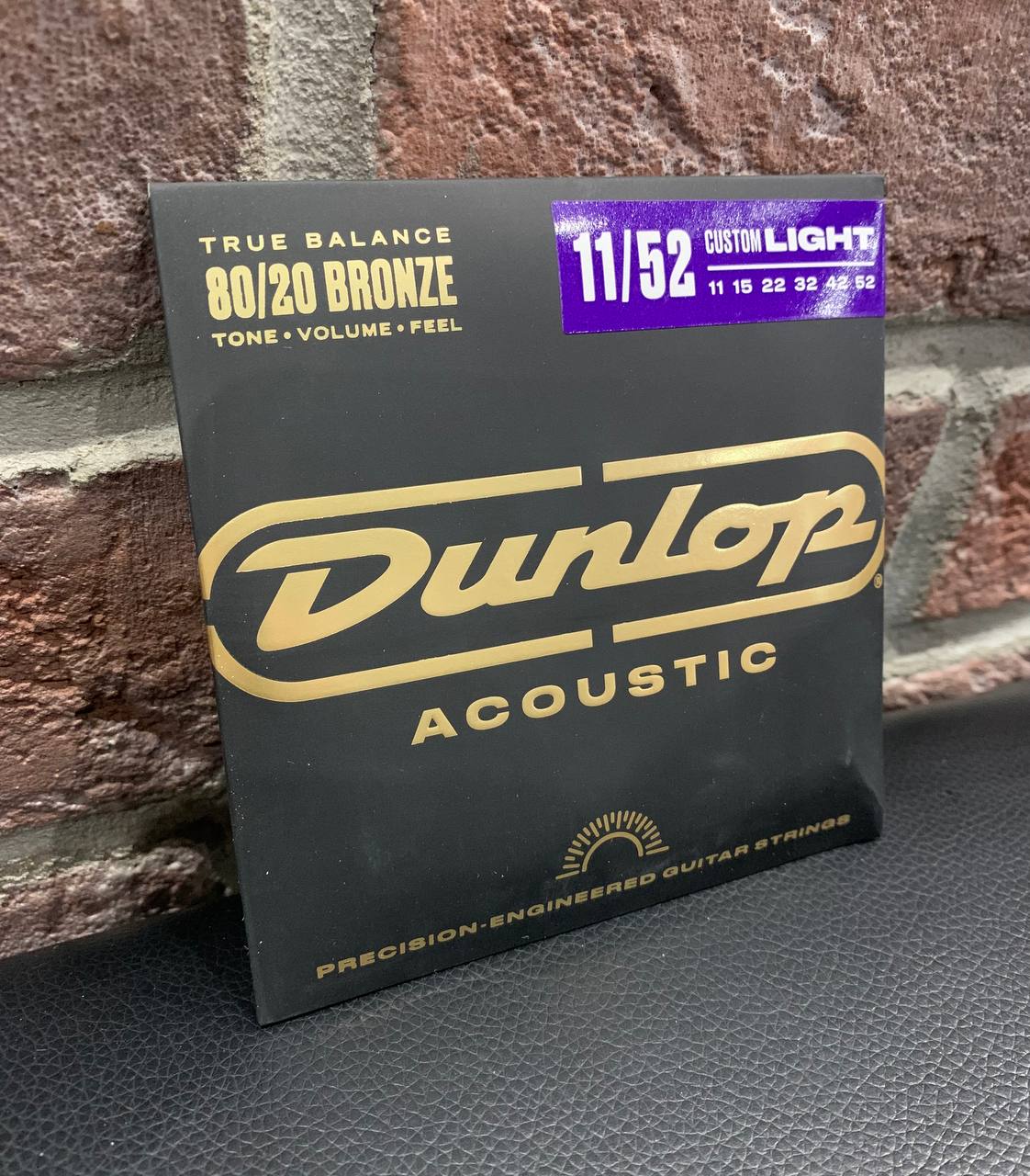 Струны для Акустической Гитары Dunlop 11-52 Bronze Light Custom (USA) - изображение 3