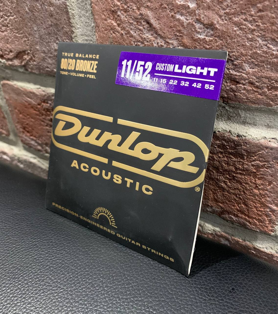 Струны для Акустической Гитары Dunlop 11-52 Bronze Light Custom (USA) - изображение 5