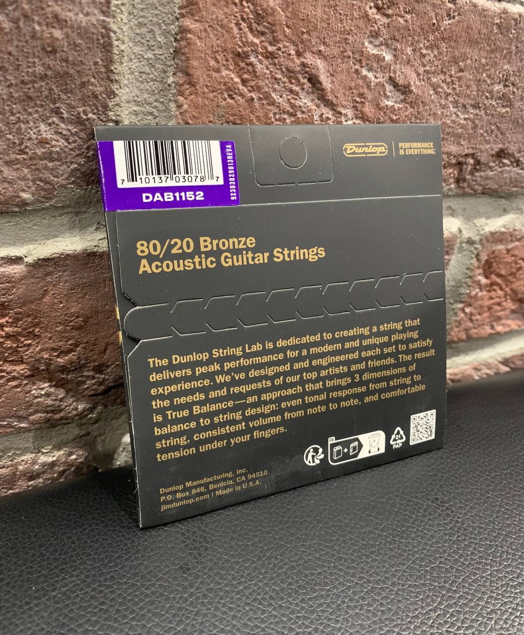 Струны для Акустической Гитары Dunlop 11-52 Bronze Light Custom (USA) - изображение 6