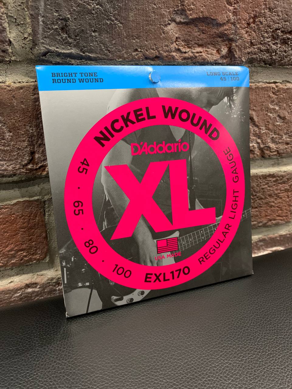 Струны для Бас Гитары D'Addario Long Regular 45-100 (USA) - изображение 3