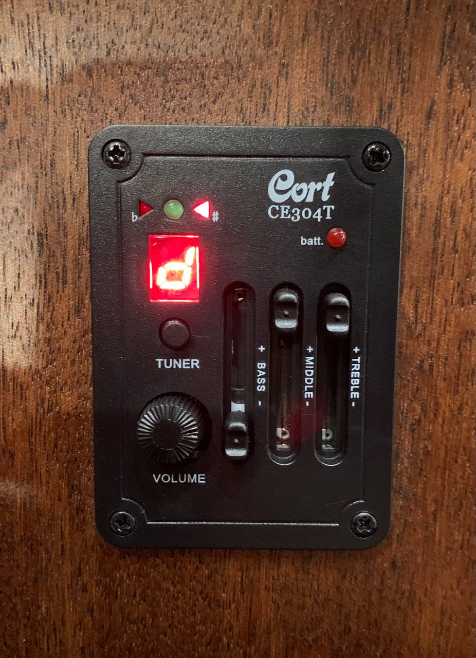 Электроакустическая Гитара Cort EQ (Индонезия) - изображение 3