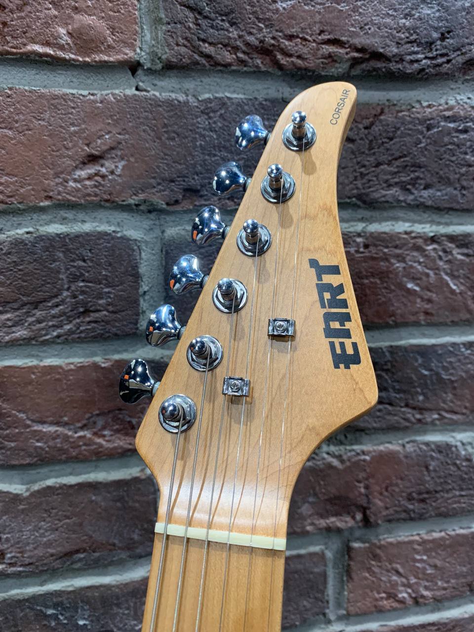 Электрогитара EART Guitar NK-C1 Brown - изображение 8