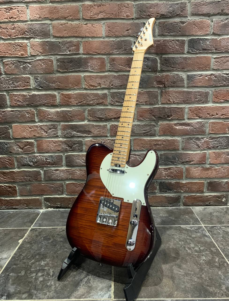 Электрогитара EART Guitar NK-C1 Brown - изображение 10