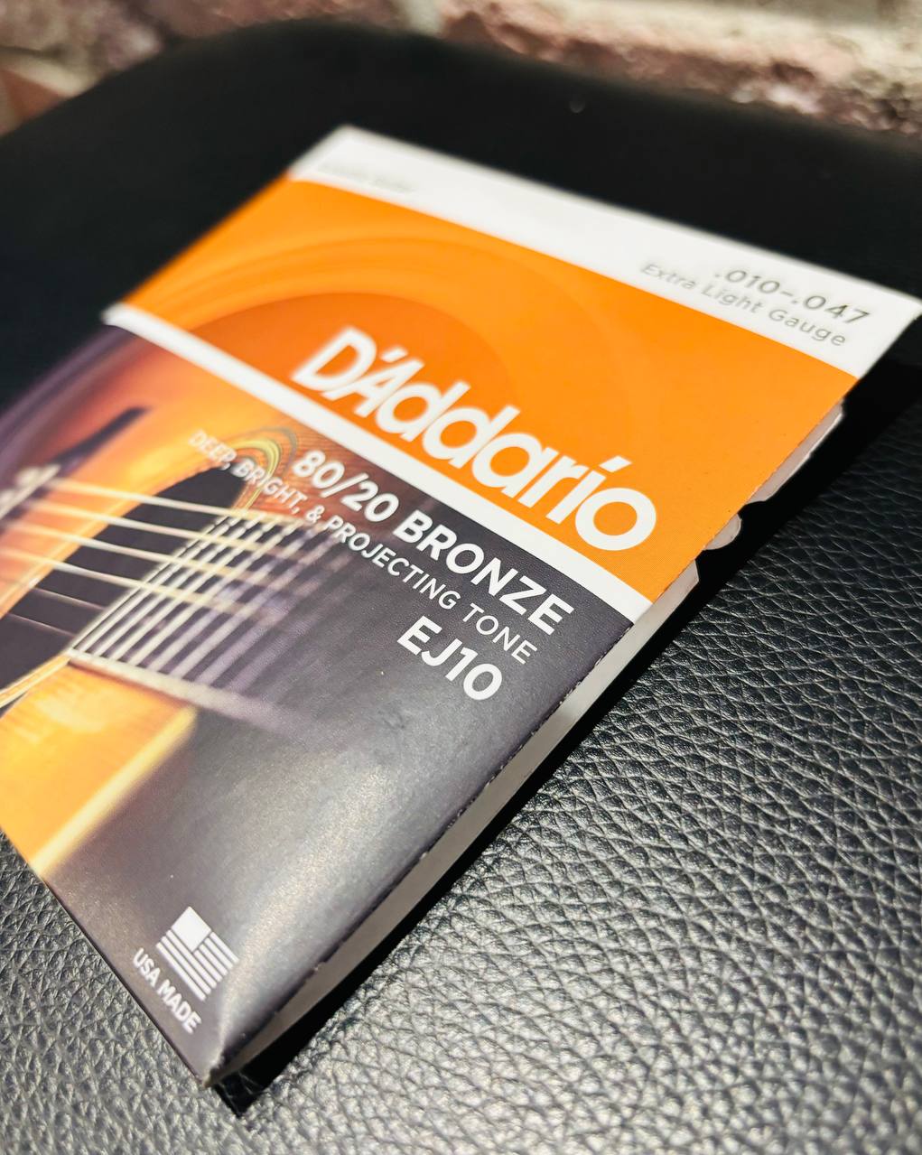 Струны для Акустической Гитары D'Addario 10-47 Extra Light (USA) - изображение 10