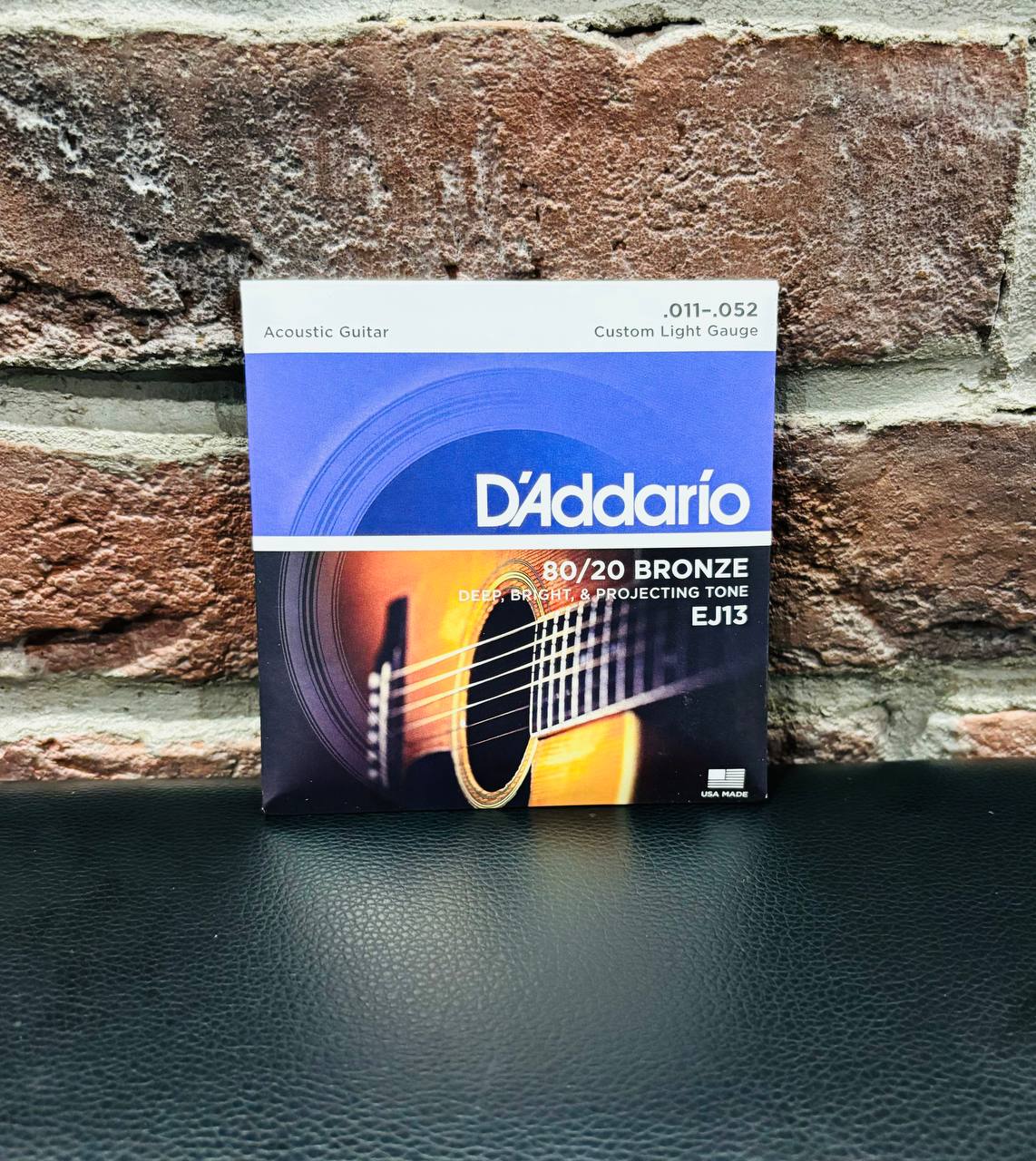 Струны для Акустической Гитары D'Addario 11-52 Custom Light (USA)