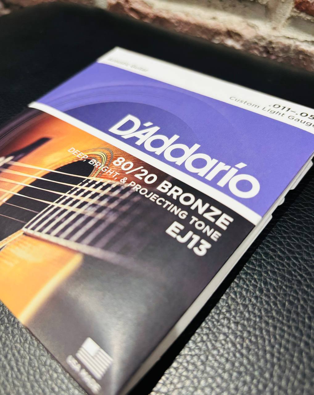 Струны для Акустической Гитары D'Addario 11-52 Custom Light (USA) - изображение 8