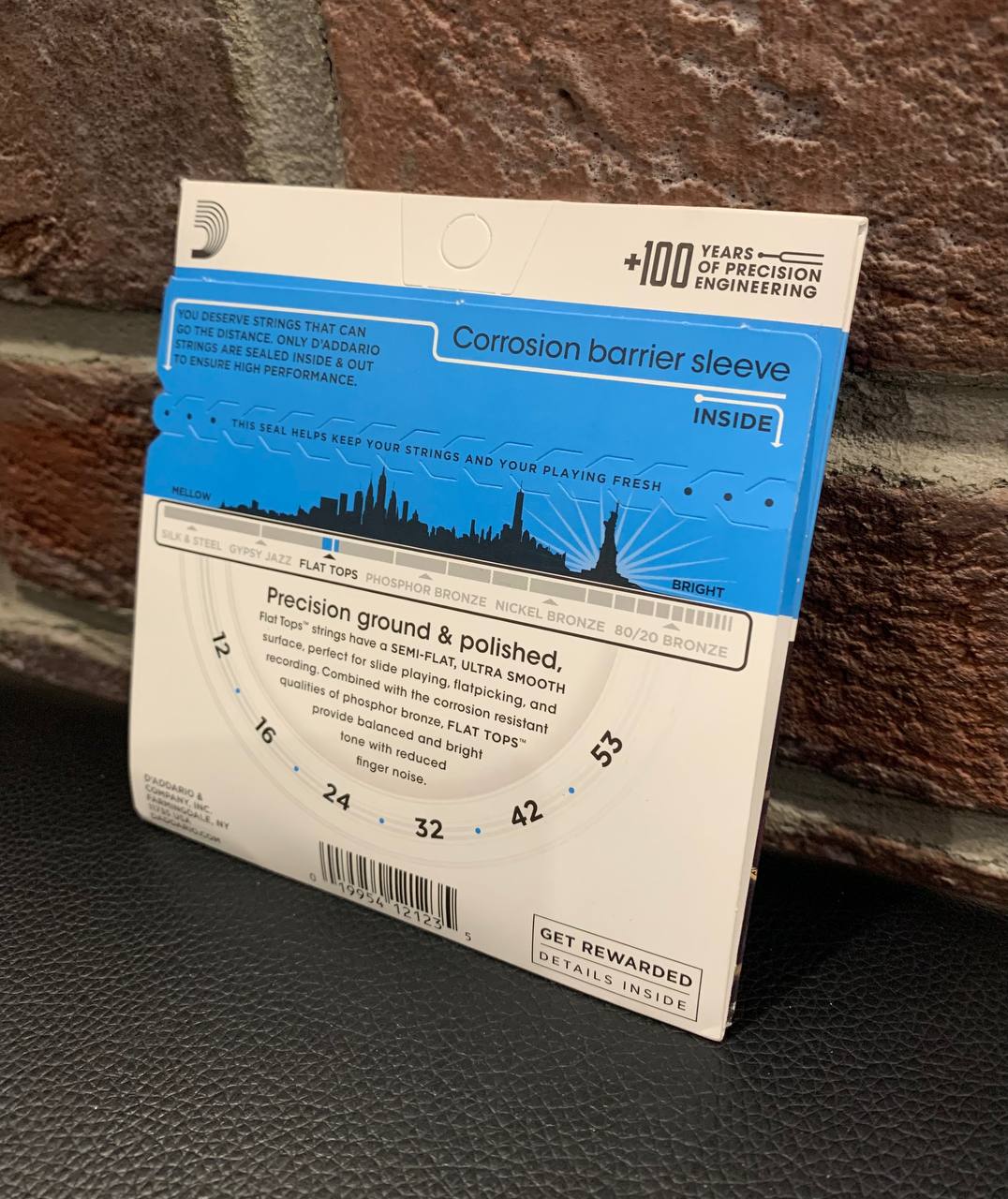 Cтруны для Акустической Гитары D'Addario Phoshor Bronze 12-53 (USA) - изображение 4