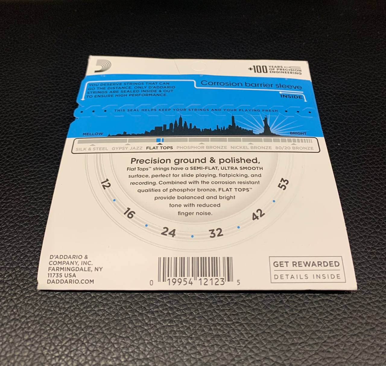 Cтруны для Акустической Гитары D'Addario Phoshor Bronze 12-53 (USA) - изображение 9