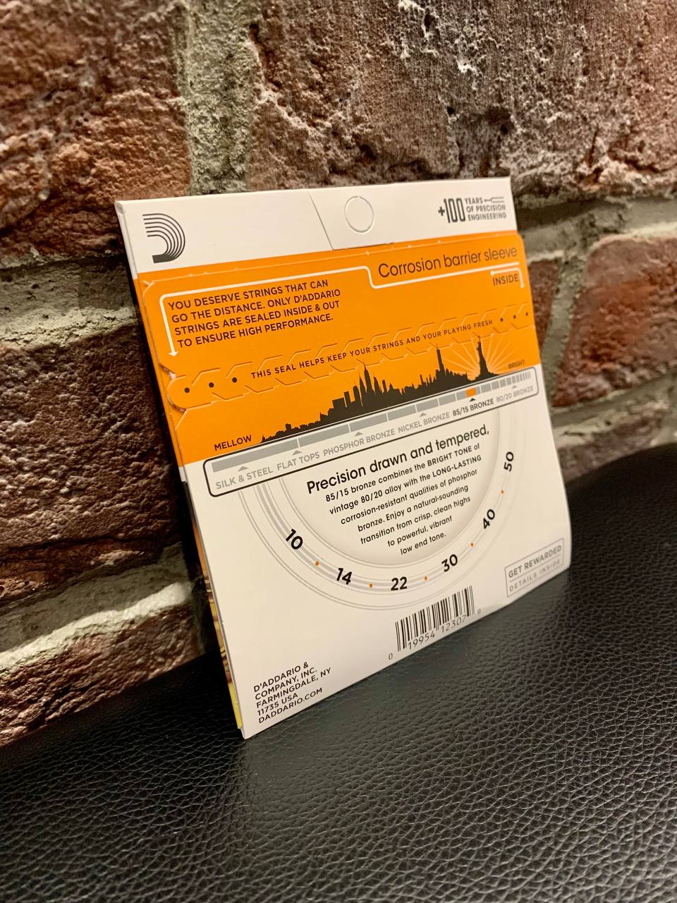 Струны для Акустической Гитары D'Addario 10-50 Extra Light (USA) - изображение 4