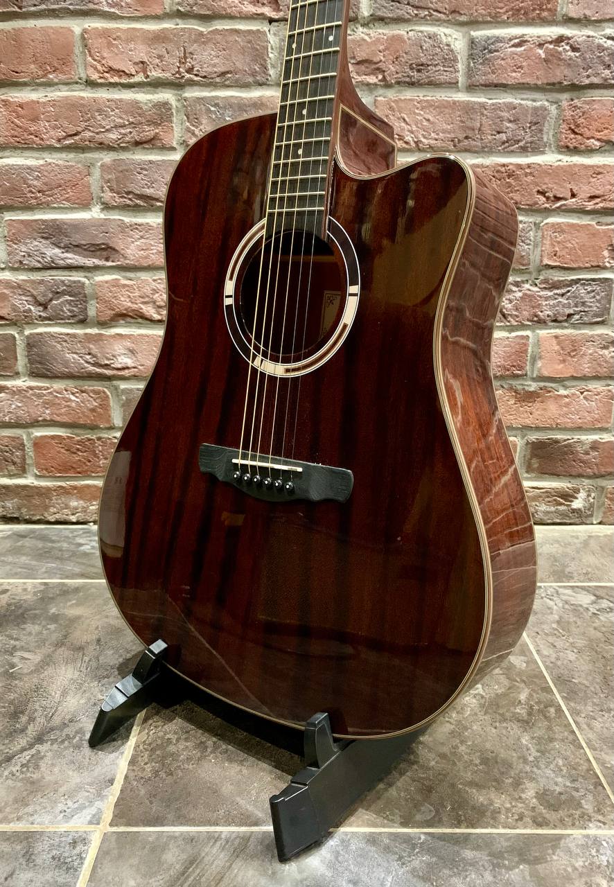 Акустическая Гитара Shinobi Dreadnought BRS-L из Махагони (аналог Yamaha) - изображение 2