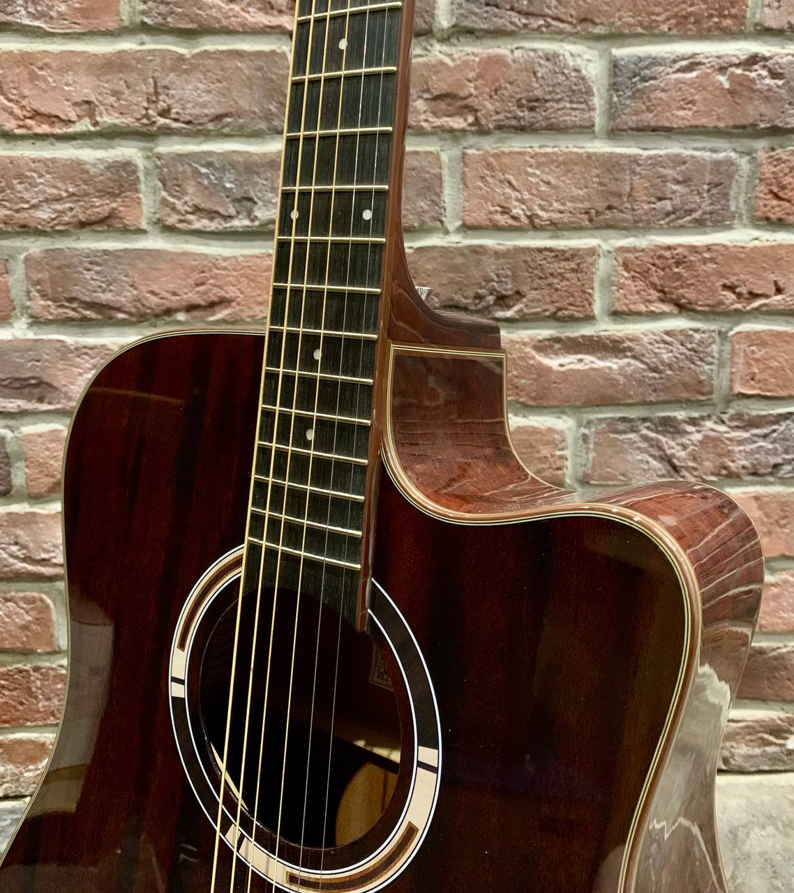 Акустическая Гитара Shinobi Dreadnought BRS-L из Махагони (аналог Yamaha) - изображение 6