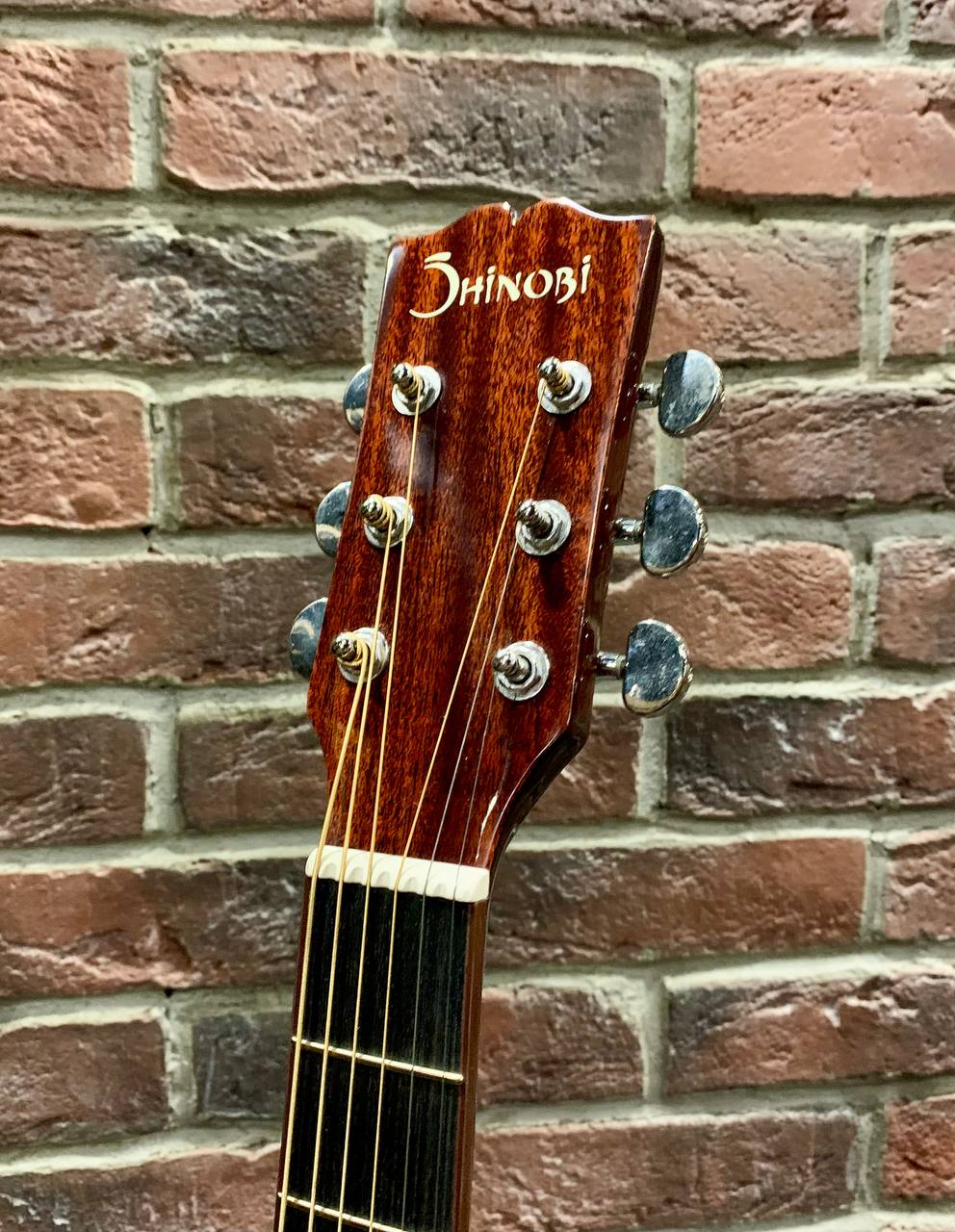 Акустическая Гитара Shinobi Dreadnought BRS-L из Махагони (аналог Yamaha) - изображение 8