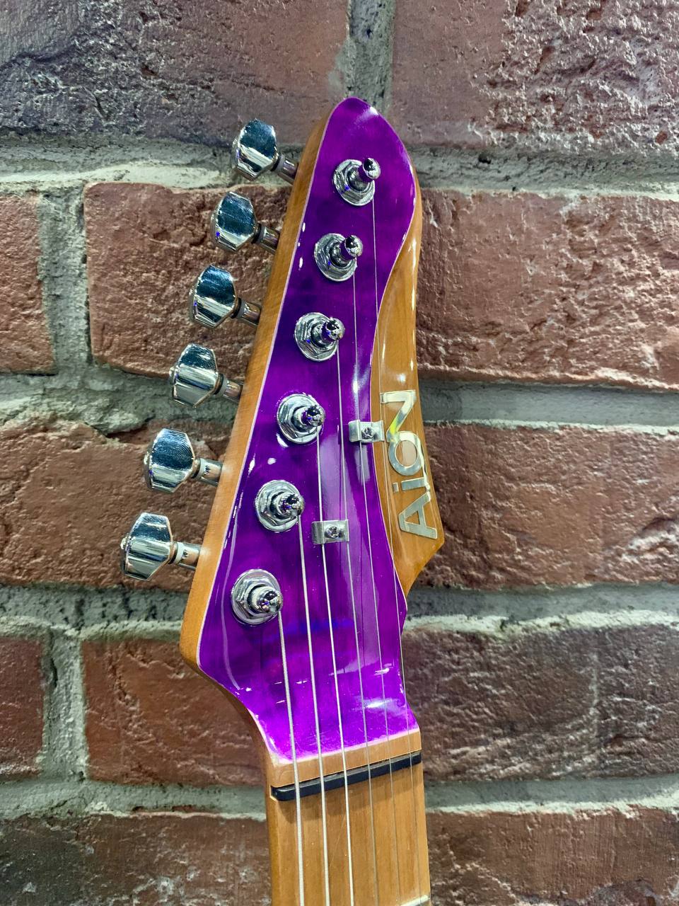Электрогитара Aion SuperStratocaster HH Violet Edition - изображение 7