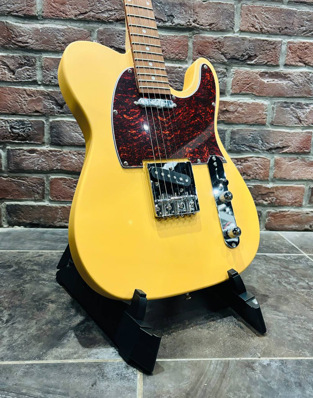 Электрогитара SQOE Telecaster SS Yellow  - изображение 3