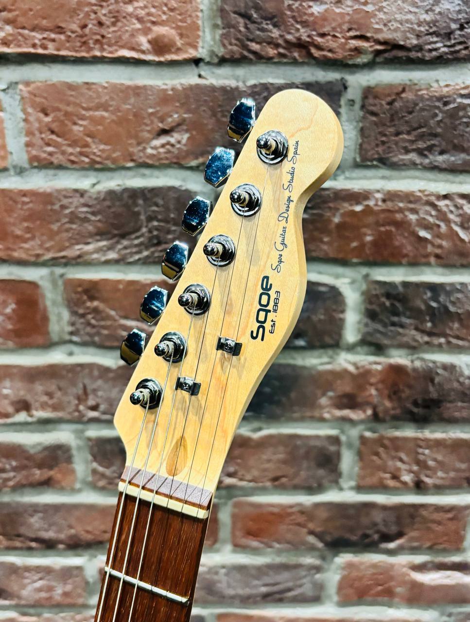 Электрогитара SQOE Telecaster SS Yellow  - изображение 7