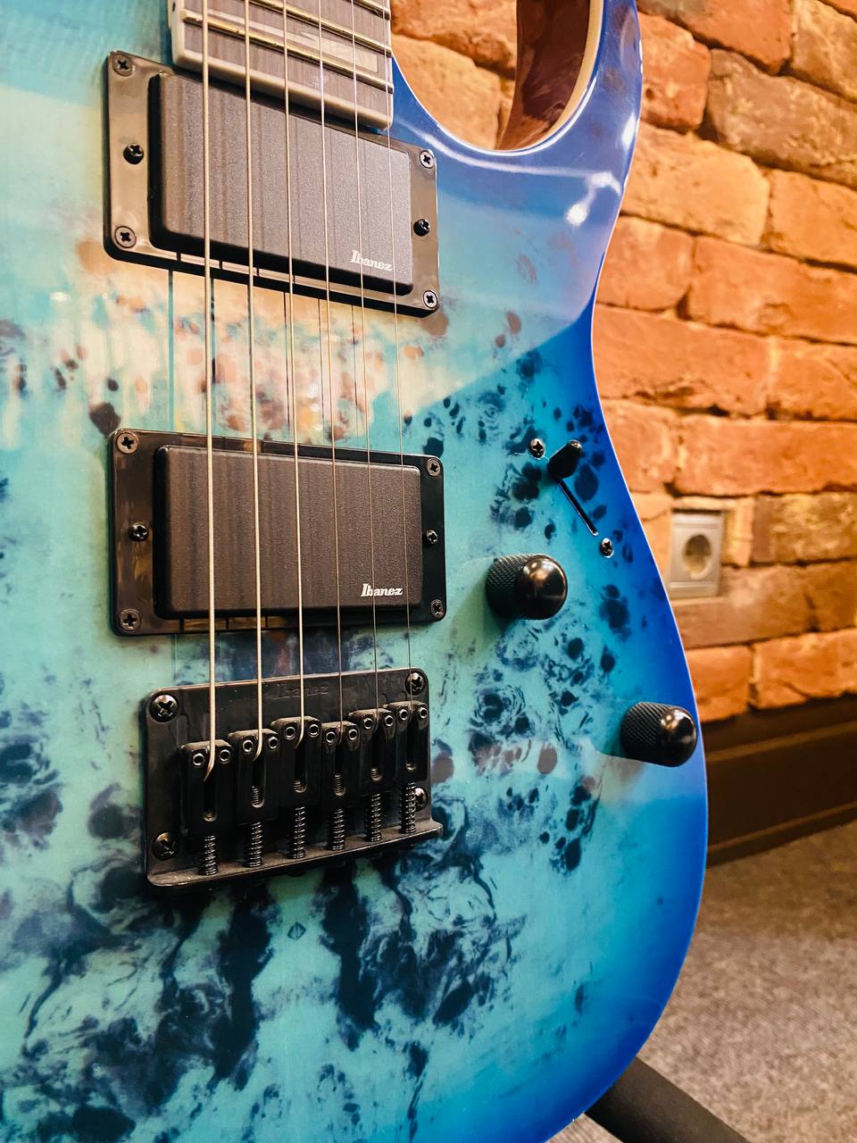 Электрогитара Ibanez Gio-AQB Aqua Burst - изображение 4