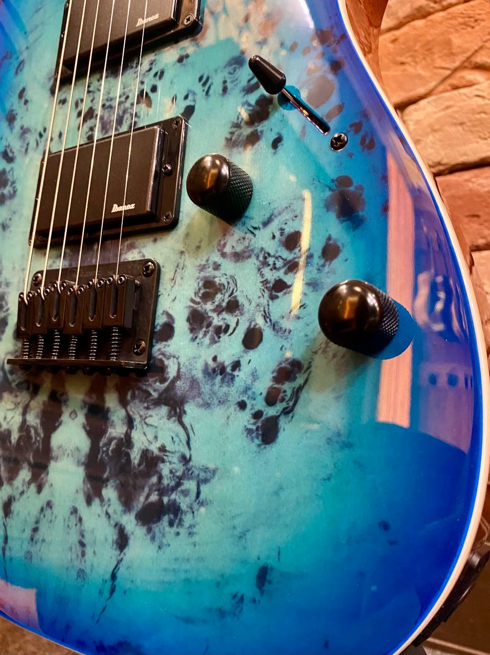 Электрогитара Ibanez Gio-AQB Aqua Burst - изображение 5