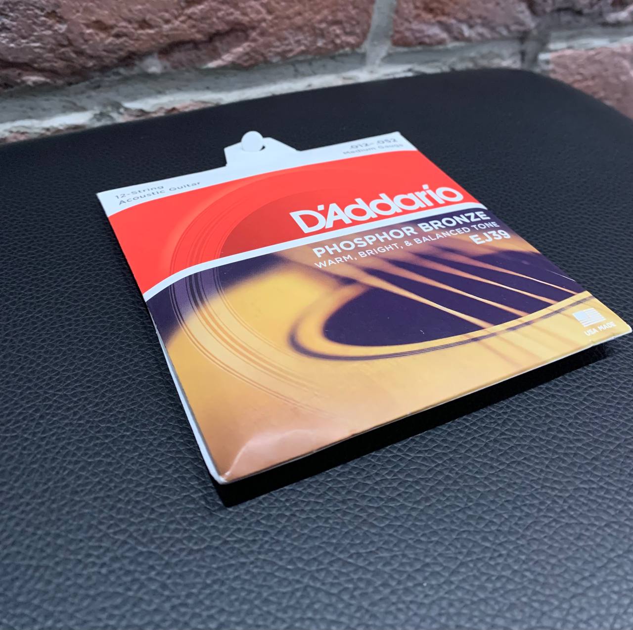 Струны для 12-ти Струнной Акустической Гитары D'Addario 12-52 Medium (USA) - изображение 6