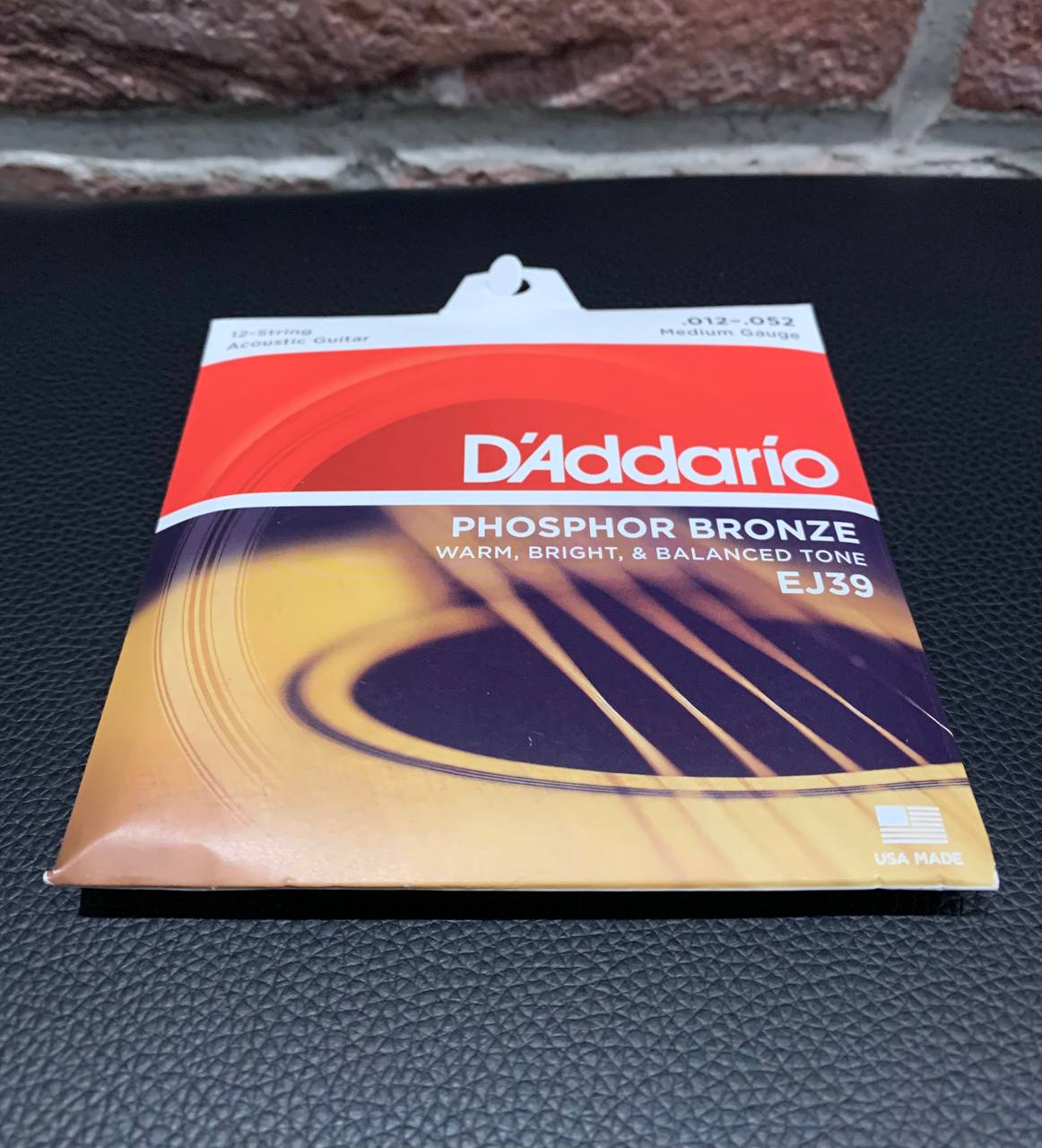 Струны для 12-ти Струнной Акустической Гитары D'Addario 12-52 Medium (USA) - изображение 10