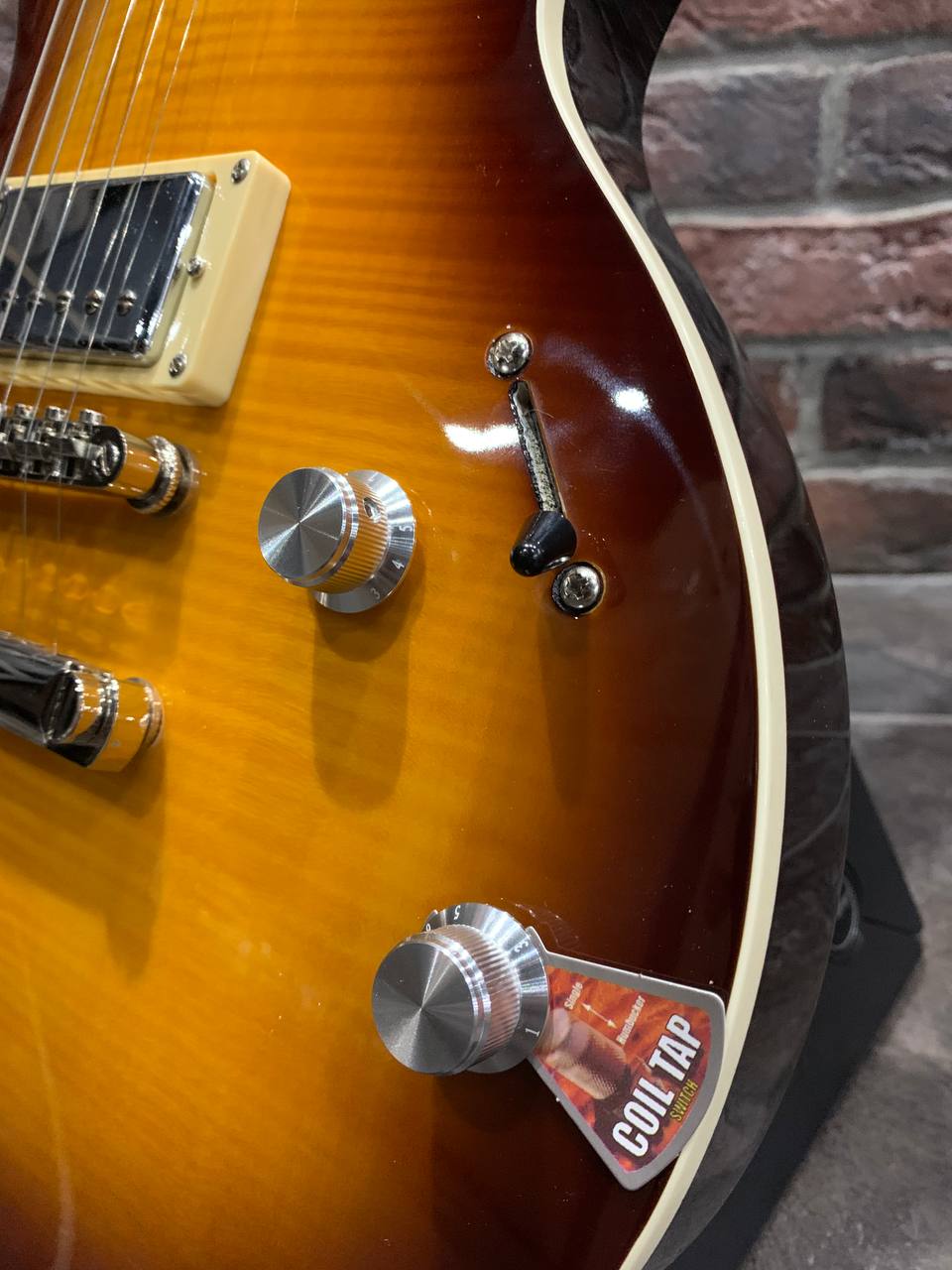Электрогитара EART Guitar EGLP-620 Tobacco Burst - изображение 5