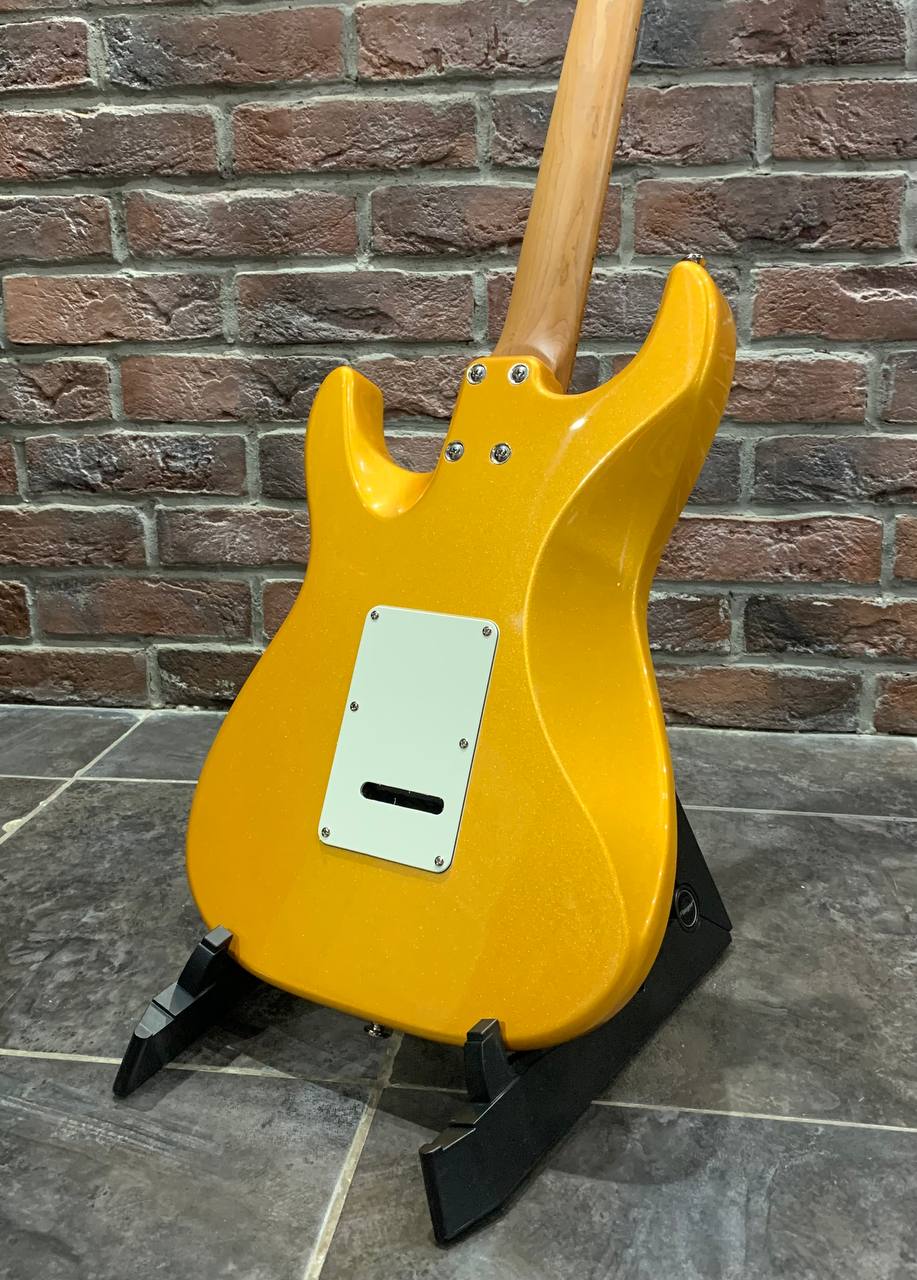 Электрогитара EART Guitar NK-VS60 Gold - изображение 3