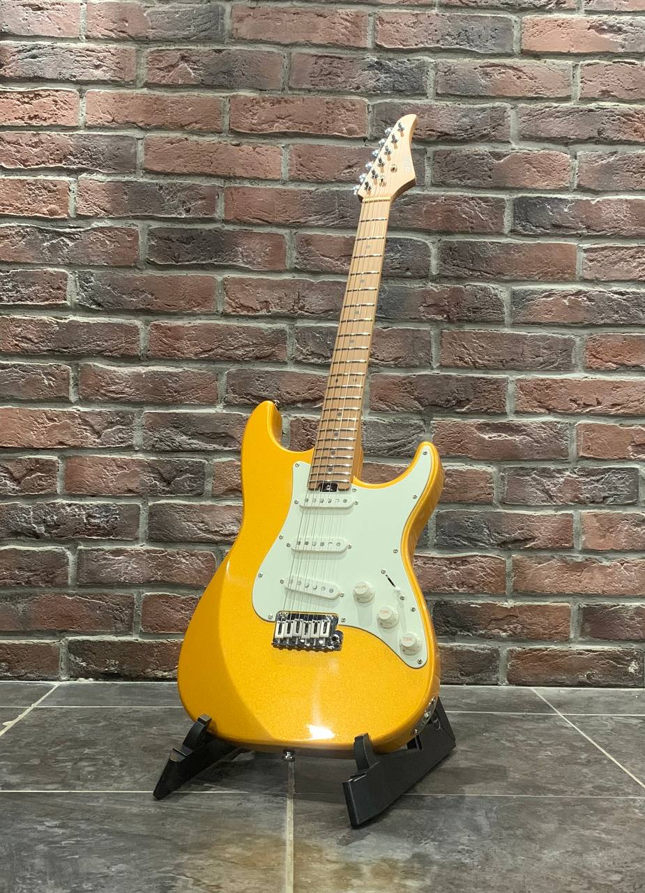 Электрогитара EART Guitar NK-VS60 Gold - изображение 10