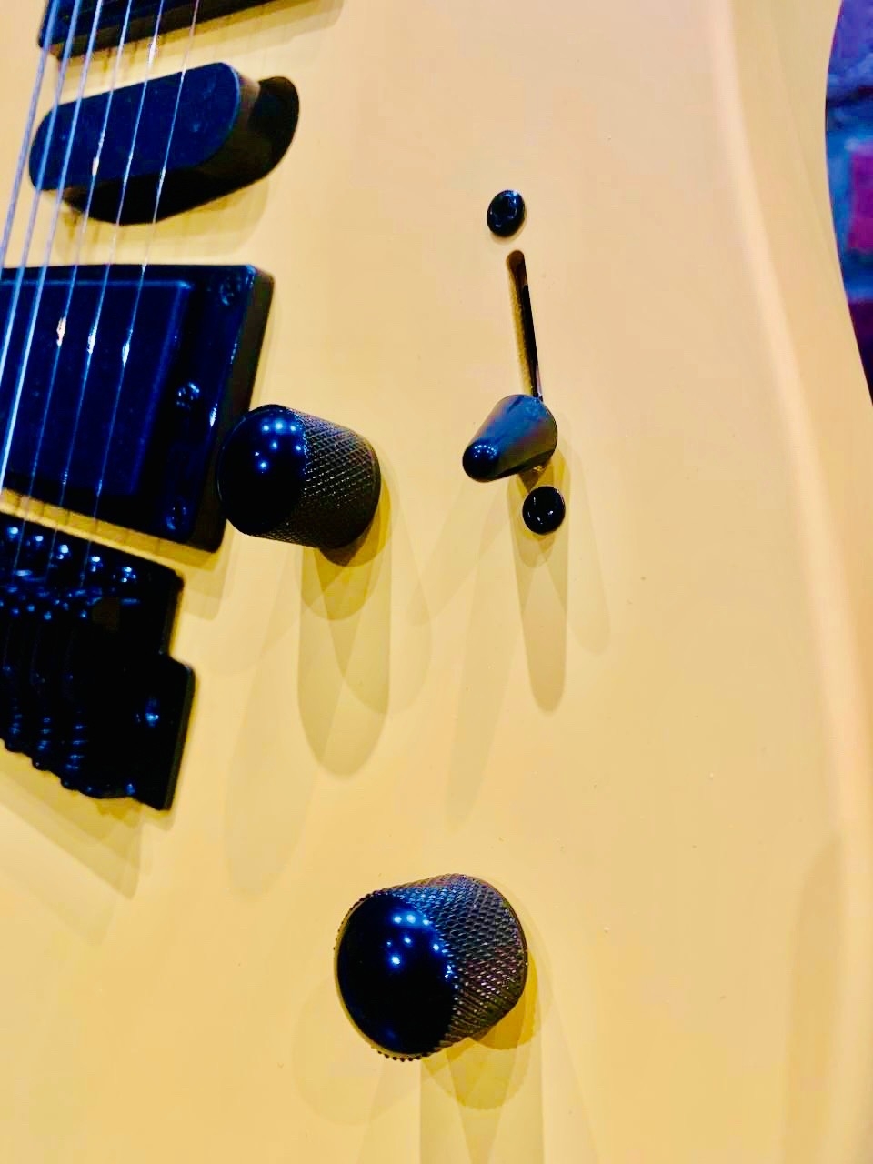Электрогитара Stratocaster HSH Yellow (аналог Fender) - изображение 5