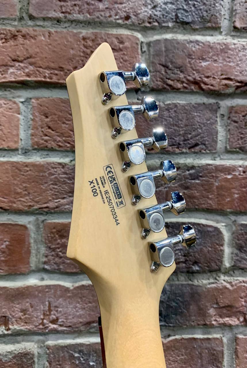 Электрогитара Cort Super Stratocaster X-100 BK Mate (Индонезия) - изображение 9